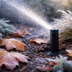 Automata öntözőrendszer téliesítése fagyok előtt, kert téliesítése