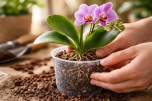 Orchidea átültetése lépésről lépésre, egészséges gyökérzet kialakítása