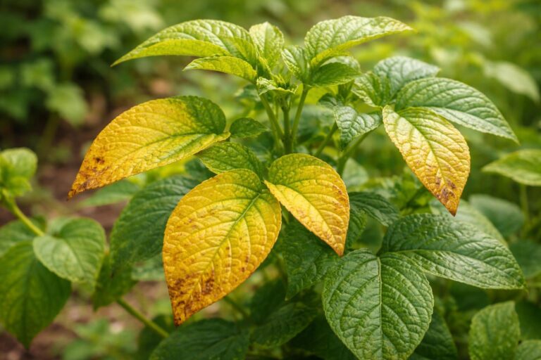 Elsárguló levelek a kertben tápanyaghiány vagy kártevők miatt