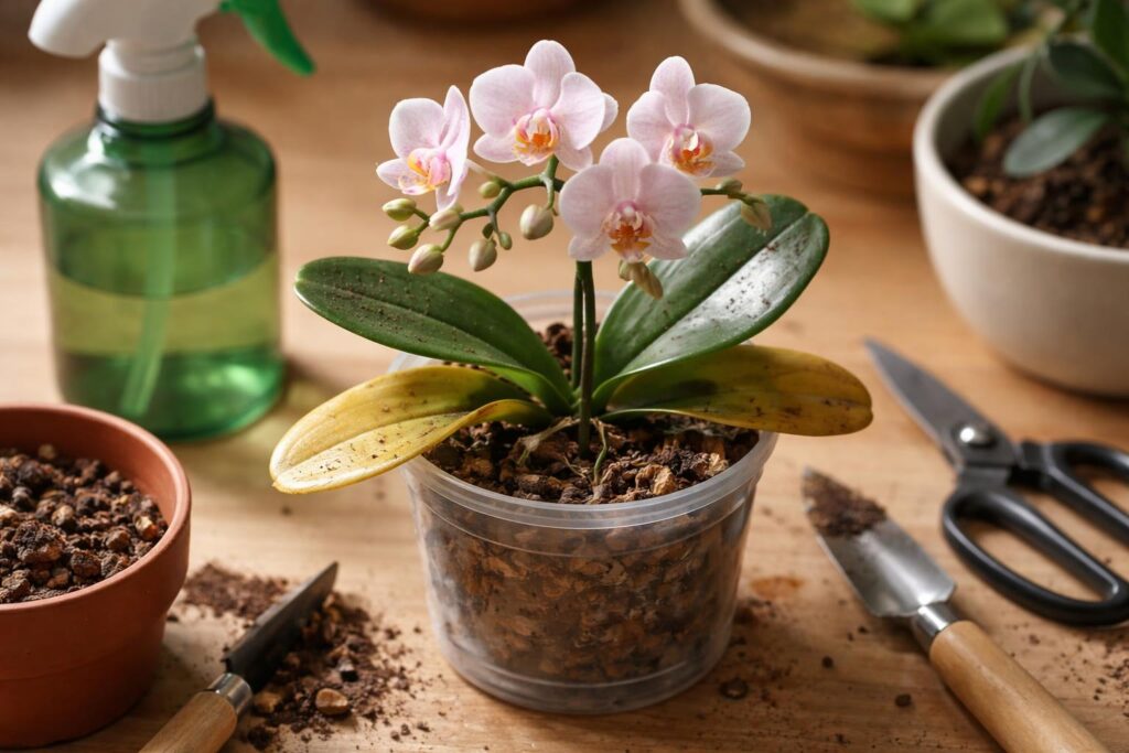 Mini orchideák gondozása, tipikus hibák, zöld növények otthon