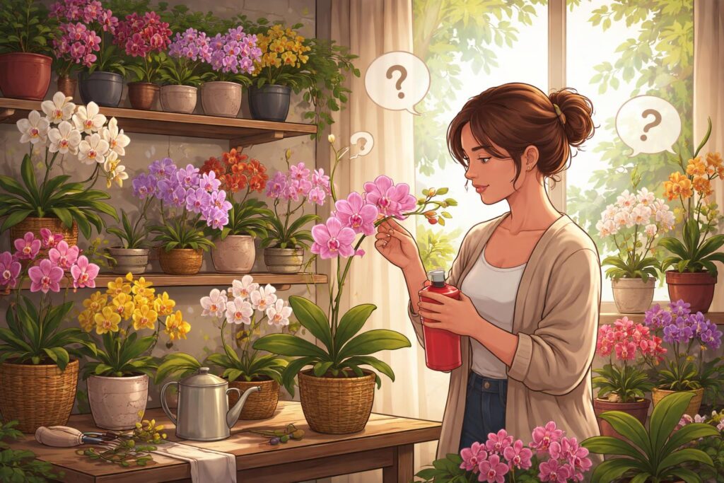 Gyönyörű orchidea fajták otthoni tartásra, sokszínű virágok