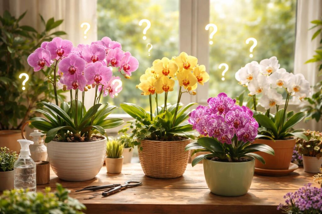 Orchidea virágzás serkentése, egészséges növény, gondozási tippek