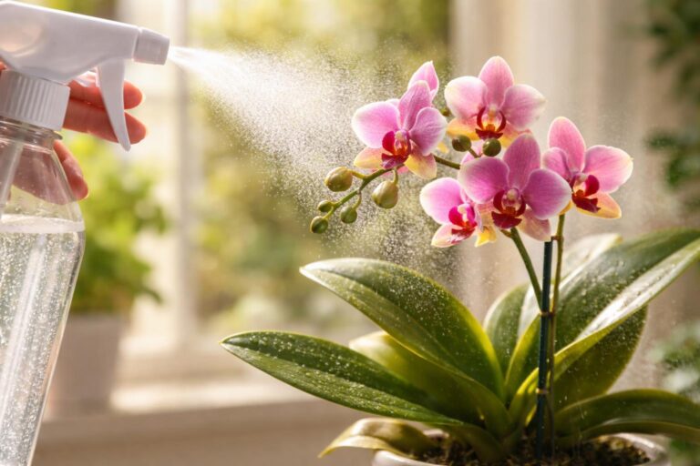 Orchidea tápoldatozás megfelelő dózisban és időben a virágzásért