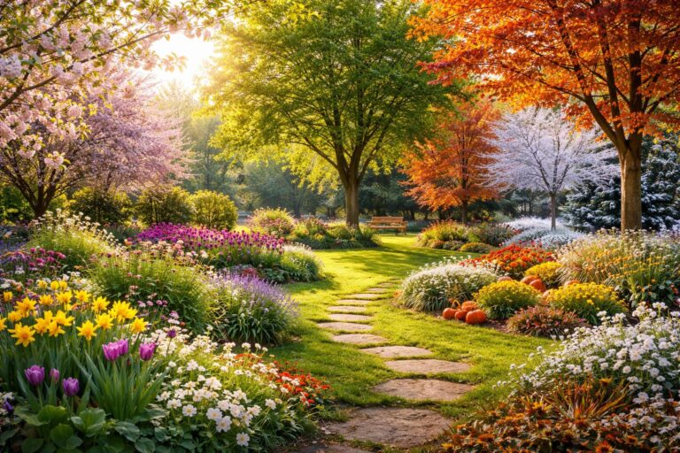 Szezonális kertészkedési feladatok évszakonként Magyarországon