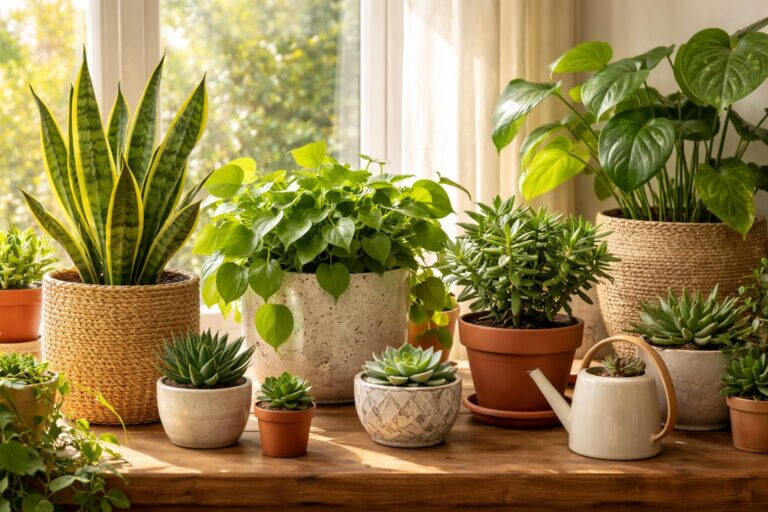 Könnyen gondozható, ellenálló szobanövények kezdőknek otthonra